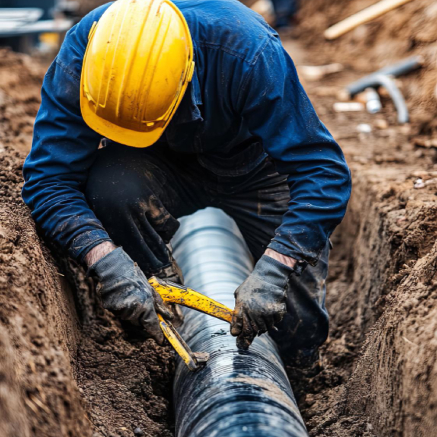 Onshore pipeline replacement project in Nigeria